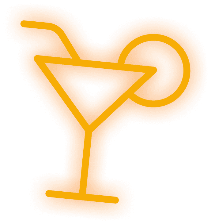 Illustrated cocktail