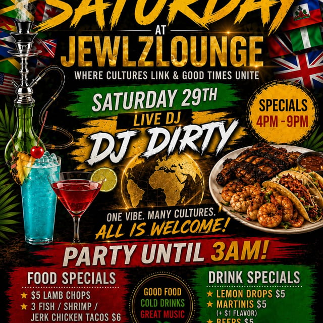 International  night w DJ Dirty 
